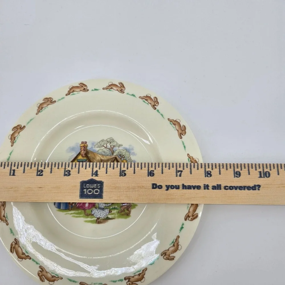 Royal Doulton Bunnykins Dinnerware Set Kids 4pc Bone‎ China Mugs Plate Bowl